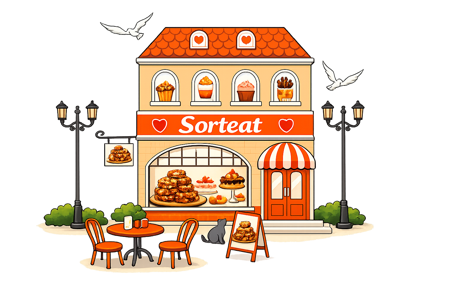 SortEat Shop Display